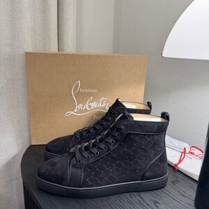 Christian Louboutin Louis Orlato Crosta Braids Black